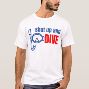 Camiseta Cale a boca e mergulhe