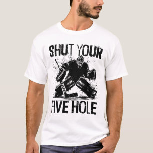 Camiseta Cale a Sua Quinta Entrada - Funil Gol de Hóquei no