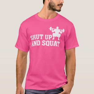 Camiseta Cale-Se E Esquadrão - Engraçado Levantamento Da Ma