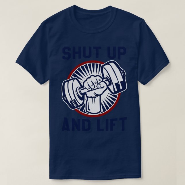 Camiseta Cale-Se E Levante-Se (Frente do Design)