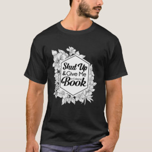 Camiseta Cale-se e me dê o livro de cores