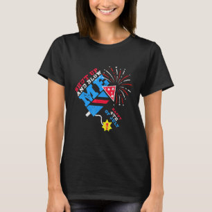 Camiseta Cale-se e me sopre 4 de julho