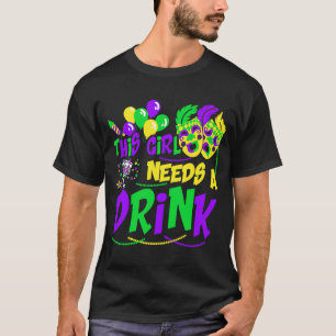 Camiseta Cale-se Fígado Você é o Mardi Gras Parade Outfi