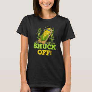 Camiseta Cale-se para um fazendeiro de milho 1