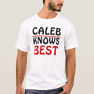 Camiseta Caleb sabe melhor
