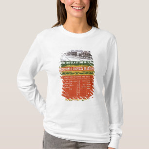 Camiseta Calendário adiantado para a Londres à estrada de