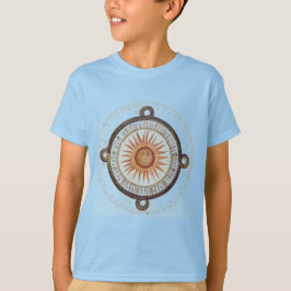 Camiseta Calendário do Aztec Sun Stone