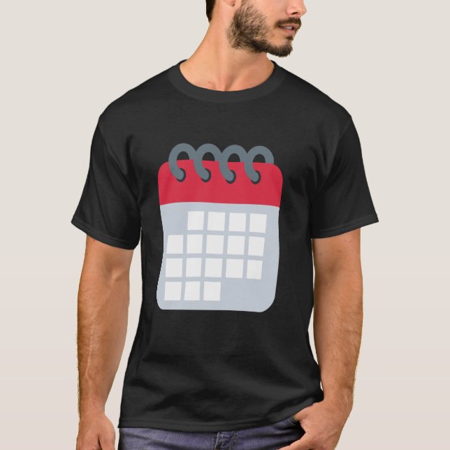 Camiseta Calendário Espiral (Frente)