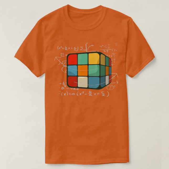 Camiseta Calendários Matemáticos Coloridos Cubos Manipulati (Frente do Design)