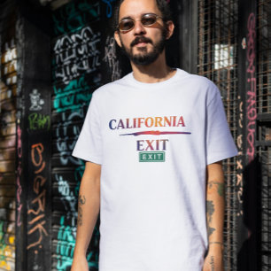 Camiseta Calexit: Independência da Califórnia - Estado Polí