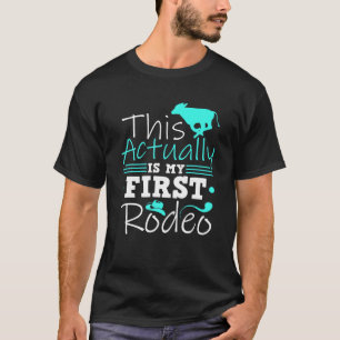 Camiseta Calf Scramble Este É Meu Primeiro Rodeio
