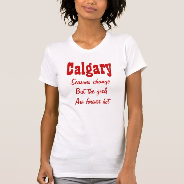 Camiseta Calgary Alberta (Frente)