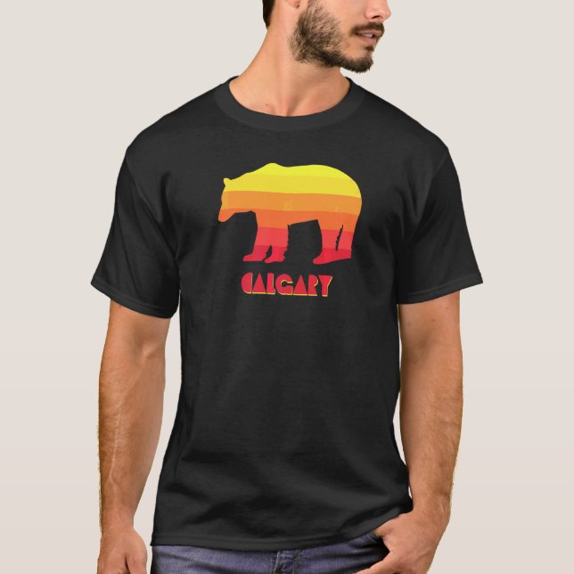 Camiseta Calgary Alberta Bear (Frente)