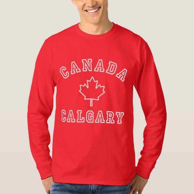 Camiseta Calgary Canadá (Frente)