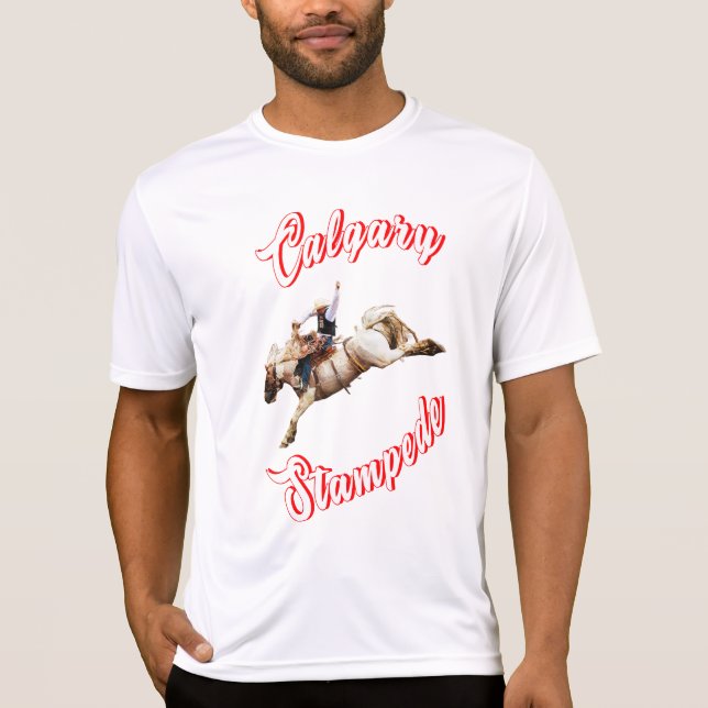 Camiseta Calgary Canada HCourse Julian Riders Calgary Stamp (Frente)