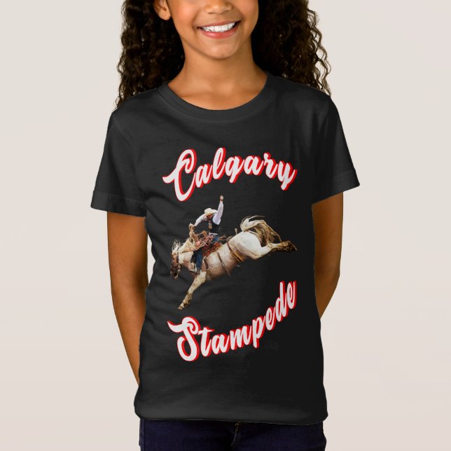 Camiseta Calgary Canada HCourse Julian Riders Calgary Stamp (Frente)