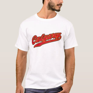 Camiseta Calgary - Estilo desportivo Retroativo