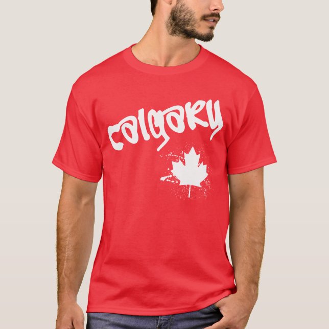 Camiseta Calgary Grafite (Frente)