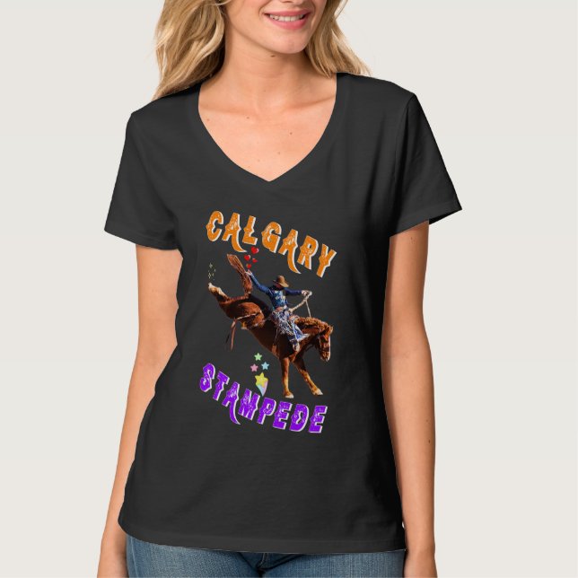 Camiseta Calgary Pride Stampede (Frente)