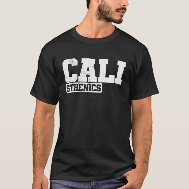 Camiseta Cali Calisthenics Fitness Workout Body (Frente)