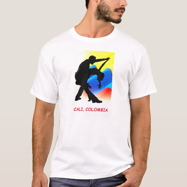 CAMISETA CALI, SALSA CAPITAL (Frente)