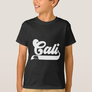Camiseta Cali Vintage Califórnia Urso EUA Estado Beleza Des