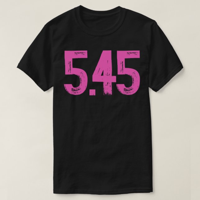 Camiseta Calibre 1 545 mm (Frente do Design)