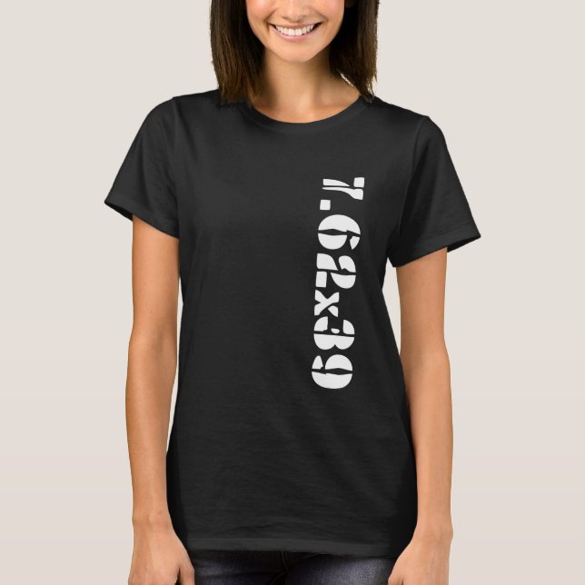 Camiseta Calibre Ammo AK-47 7,62X39 (Frente)