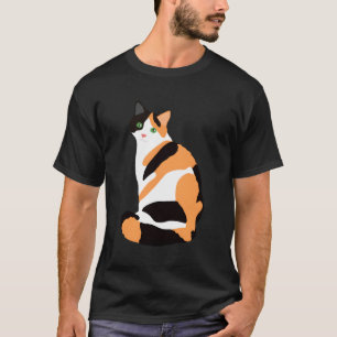 Camiseta Calico Cat Desenhando Calico Calico