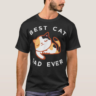 Camiseta Calico Cat Pai, Melhor Gatinho Padre Nunca Present
