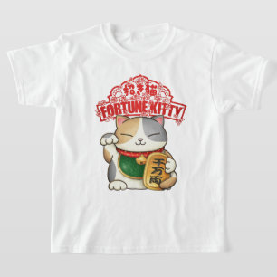 Camiseta Calico Lucky Cat, Ano Novo Chinês