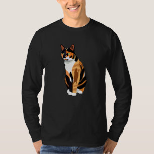 Camiseta Calico Retraidor Tricolor Cat TortoisesInferno Gat