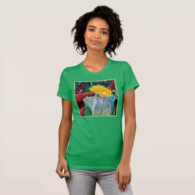 Camiseta Caliente Cactus T-Shirt (Frente Completa)