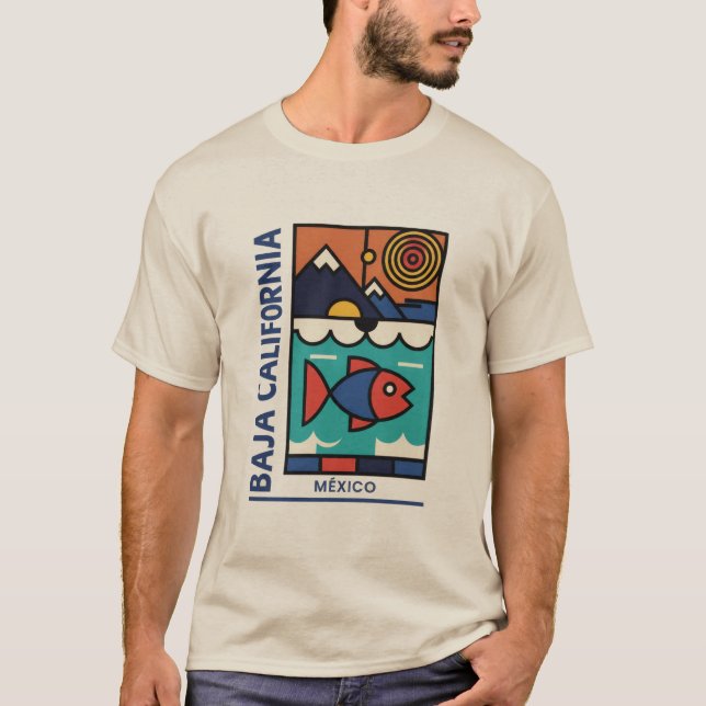 Camiseta Califórnia Baixa Moderna (Frente)