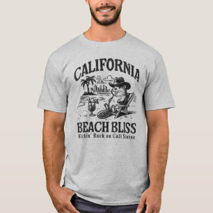 Camiseta California Beach Bliss em Cali Shores
