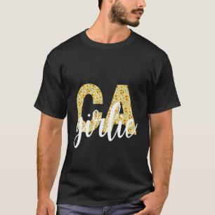 Camiseta Califórnia CA Girl State Pride Simplesmente Sunflo