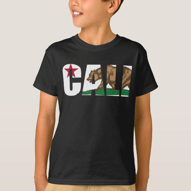 Camiseta California Cali Flag (Frente)