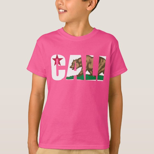 Camiseta California Cali Flag (Frente)