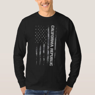 Camiseta California California Republic American Flag