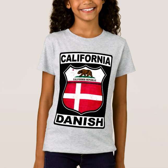 Camiseta California Danish American (Frente)
