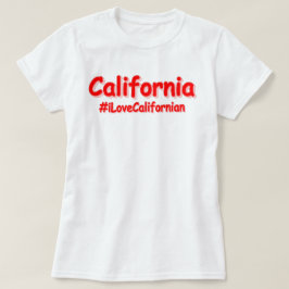 Camiseta "Califórnia" Design. Comprar Agora