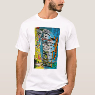 Camiseta Califórnia do sul - grandes cenas da letra