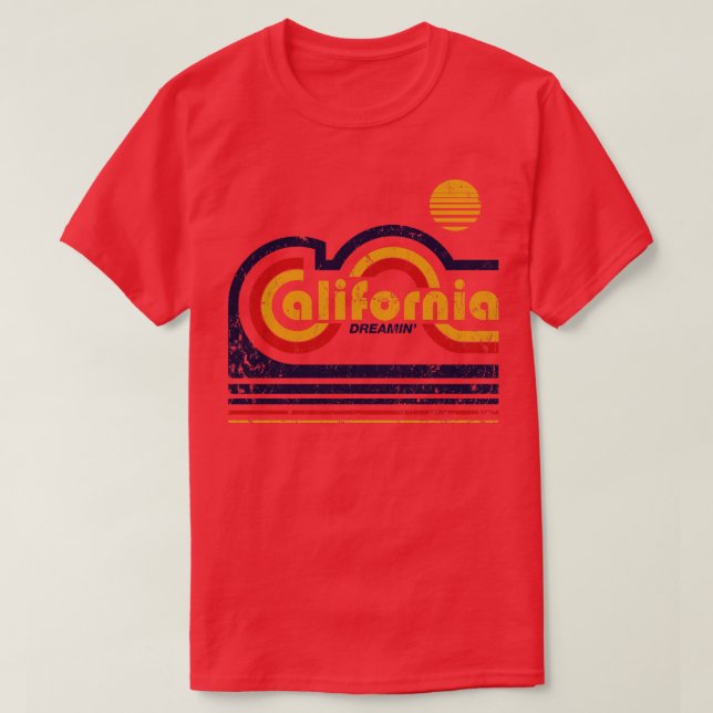 Camiseta California Dreamin (Frente do Design)