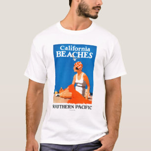 Camiseta Califórnia encalha o poster relativo à promoçã