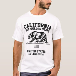 Camiseta Califórnia, Estado Ouro