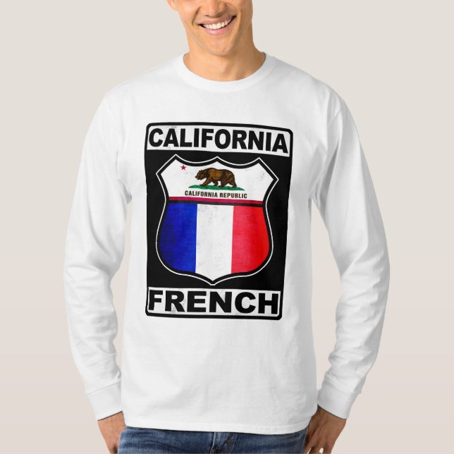 Camiseta California French American (Frente)
