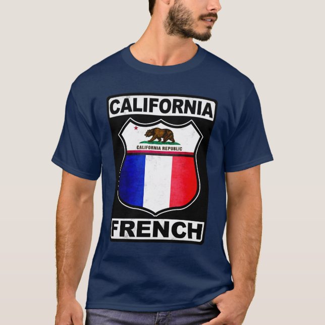 Camiseta California French American (Frente)