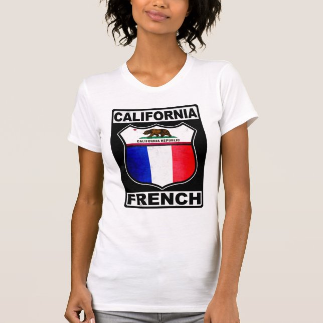 Camiseta California French American (Frente)