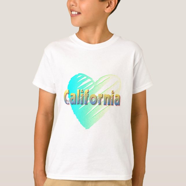 Camiseta California Heart (Frente)