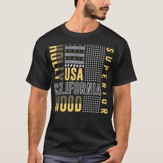 Camiseta Califórnia - hollywood, usa